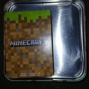 Deck Of Mindcraft Playing Cards In Collecters Tin